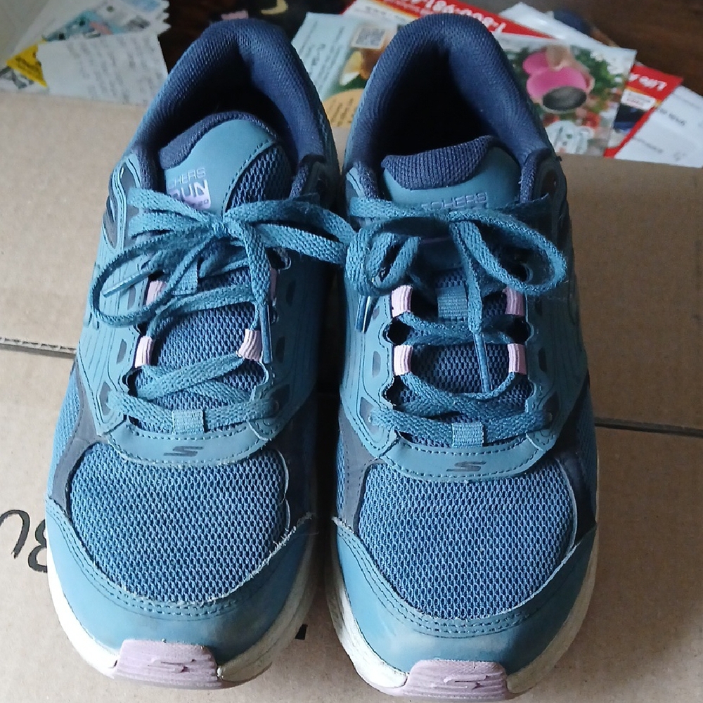 Blue Athletic Sneakers